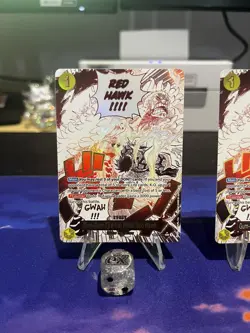 One Piece Gum-Gum Fire-Fist Pistol Red Hawk OP11-114 | OP11 | AA | NM/M | EN - Image 1