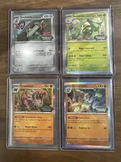 Perfect Order Staff Promo Cards Set Of 4 Pokemon TCG NM - Image 1
