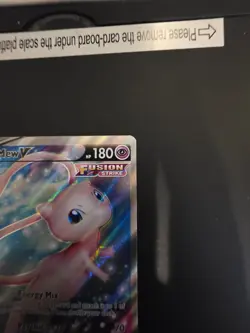 Pokemon Mew v Full Art Holo Ultra Rare TCG Card 250/264 Fusion Strike - NM - Image 2