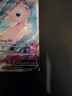 Pokemon Mew v Full Art Holo Ultra Rare TCG Card 250/264 Fusion Strike - NM - Image 4