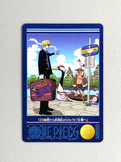Sanji (#133) One Piece Bandai Visual Adventure Card - Image 1