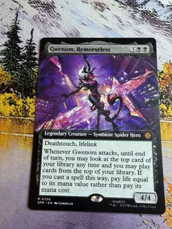 Gwenom, Remorseless - Extended Art SPM NM MTG - Image 2