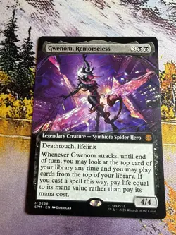 Gwenom, Remorseless - Extended Art SPM NM MTG - Image 3