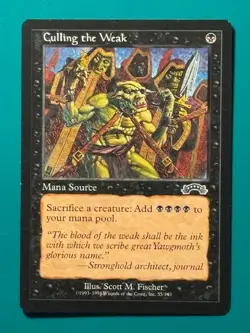 🕯 MTG Culling the Weak #2 – Tempest – Never Played Beauty - Image 1