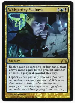 Whispering Madness 2013 Gatecrash FOIL Multi-Color Rare Sorcery MTG NM AZ1 - Image 1