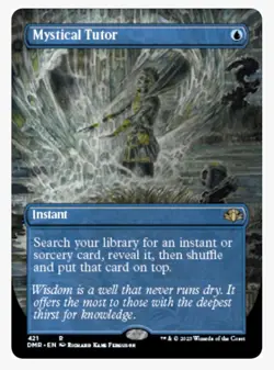 Mystical Tutor (Borderless) Dominaria Remastered Foil - Image 1