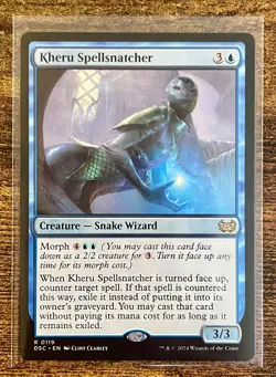 Kheru Spellsnatcher Commander: Duskmourn: House of Horror Regular - Image 1