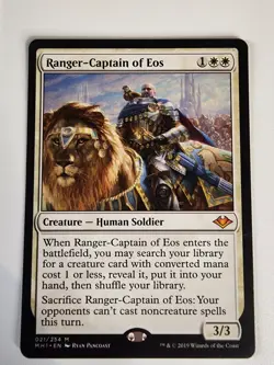 ×1 Mtg NM Ranger-captain of Eos. Regular From Modern Horizons. - Image 4