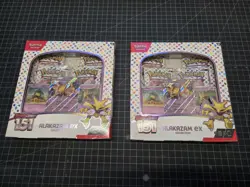 Lot Of 2 Pokemon Alakazam Scarlet And Violet 151 Boxes NEW - READY TO SHIP !!! - Image 1