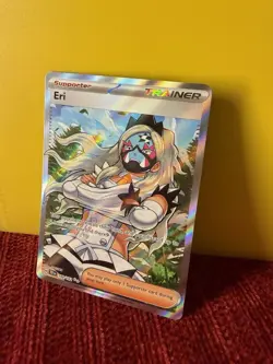 Pokemon Eri Ultra Rare Full Art Holo Trainer SV05 Temporal Forces 199/162 - Image 2