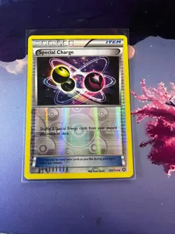 Pokemon TCG · Special Charge 105/114 · Reverse Holo · XY: Steam Siege (2016) NM - Image 1