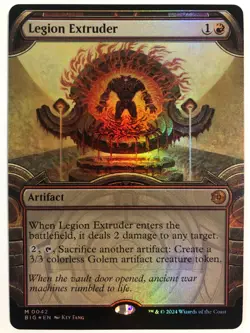 MTG Legion Extruder Showcase Foil - OTJ Big Score - Never Played (Mint) - Image 2