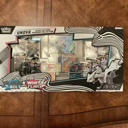 Pokemon TCG Unova Heavy Hitters Box Scarlet & Violet Black & White Bolt Flare - Image 1