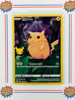 Red Cheeks Pikachu Full Art 2020 Celebrations Pokemon TCG 005/025 - Image 1