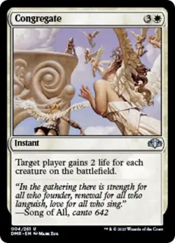 Congregate - Near Mint MTG Dominaria Remastered - Image 1