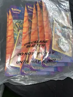 Pokemon TCG XY Steam Siege Blister Pack Lucario & Floette Retailer Bag RARE 2016 - Image 2