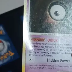 Unown A,L,K,Q,X lot Pokemon TCG Diamond & Pearl era (LP) - Image 3