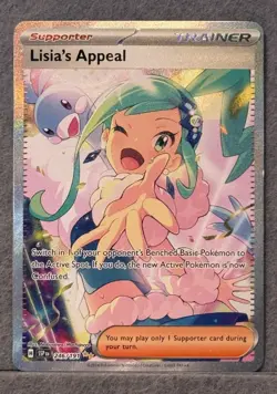 Lisia's Appeal 246/191 Special Illustration Rare Sv08: Surging Sparks Pokemon - Image 1