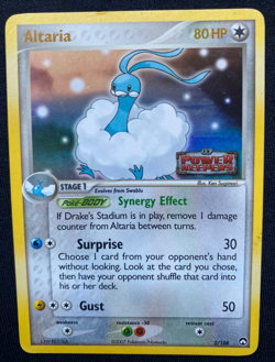 Pokemon TCG Altaria EX Power Keepers Reverse Stamped Holo 2/108 Rare - MP - Image 1