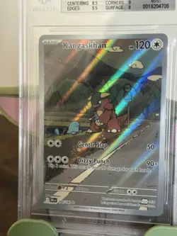 Pokemon TCG Kangaskhan IR BGS 9 MINT Scarlet & Violet Destined Rivals - Image 2