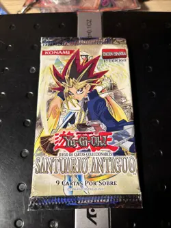 LOT OF 2 Yugioh Ancient Sanctuary SANTUARIO ANTIGUO 1st Edition Booster SPANISH - Image 2