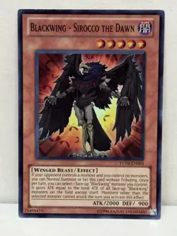 Blackwing - Sirocco the Dawn TU04-EN003 Turbo Pack: Booster Four Unlimited #2 - Image 1