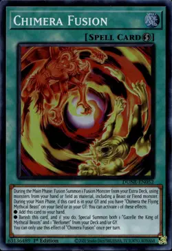 Yu-Gi-Oh! Chimera Fusion Super Rare DUNE-EN052 - Image 1