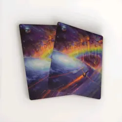 Art Series 43/54 ~ Cascading Cataracts MTG Edge of Eternities x2 - Image 1