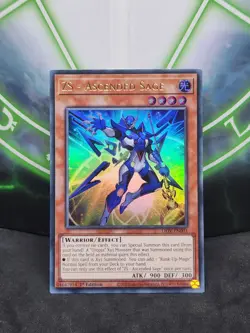 Yugioh ZS-Ascended Sage LIOV-EN003 Ultra Rare 1st Edition NM - Image 1
