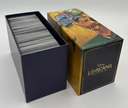 Disney Lorcana 470 Bulk Common/Uncommon Sets 1-7 in Stitch Gift Box - Image 1