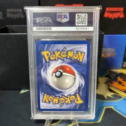 Alakazam 1/102 Base Set Holo English PSA 9 Graded Pokemon card - Image 2