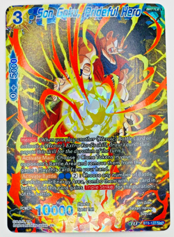 Son Goku Prideful Hero BT8-127 NHR Foil Dragon Ball Super Card Game | LP - Image 1