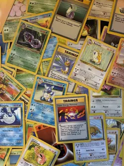 Vintage Pokemon Cards Bundle x 100 including base set 1999 WOTC - Image 4