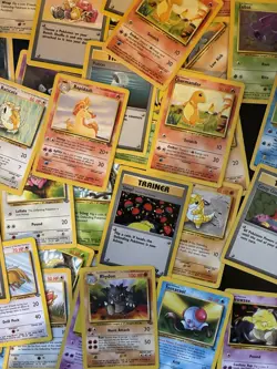 Vintage Pokemon Cards Bundle x 100 including base set 1999 WOTC - Image 5