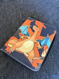 Pokemon TCG Charizard Binder Lot – Foil Cards, Pikachu, Eevee, Blastoise - Image 1