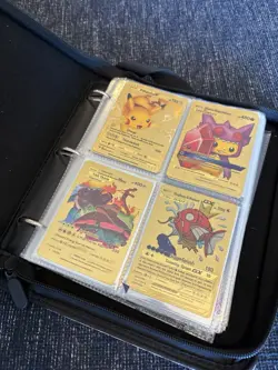 Pokemon TCG Charizard Binder Lot – Foil Cards, Pikachu, Eevee, Blastoise - Image 2