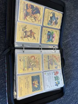 Pokemon TCG Charizard Binder Lot – Foil Cards, Pikachu, Eevee, Blastoise - Image 5