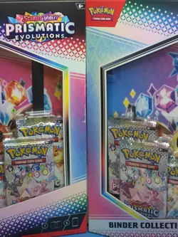 2x Scarlet & Violet: Prismatic Evolutions Binder Collection Sealed Pokemon TCG - Image 4