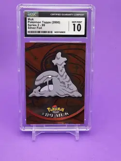 🔥CGC 10 GEM MINT MUK # 89 Topps Chrome HOLO RARE Series 2 Pokemon Card POP 8🔥 - Image 1