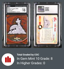 🔥CGC 10 GEM MINT MUK # 89 Topps Chrome HOLO RARE Series 2 Pokemon Card POP 8🔥 - Image 3
