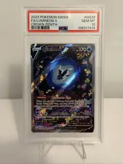 Pokemon TCG Lumineon V GG39/GG70 Ultra Rare Holo Crown Zenith PSA 10 Gem Mint - Image 1