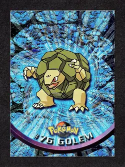 1999 Topps Pokemon T.V. Golem Holo #76 – NM - Image 1
