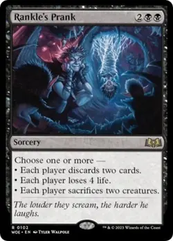 Rankle's Prank -Foil Near Mint MTG Wilds of Eldraine - Image 1