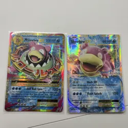 2016 Pokemon TCG XY Evolutions: 27/108 M Slowbro EX; 26/108 Slowbro EX - Image 1