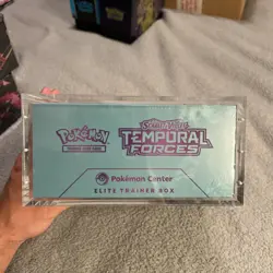 Pokemon TCG - Temporal Forces Elite Trainer Box Pokemon Center - Factory Sealed - Image 5