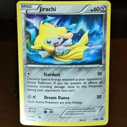 Jirachi XY67 LP Black Star Promo Holo XY Promos Foil Pokemon TCG Card cute 67 - Image 1