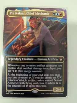 Pia Nalaar, Chief Mechanic (Borderless) MTG Commander: Aetherdrift MYTHIC - Image 1