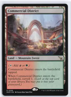 Commercial District Murders at Karlov Manor #259 MTG NM / M - Image 1