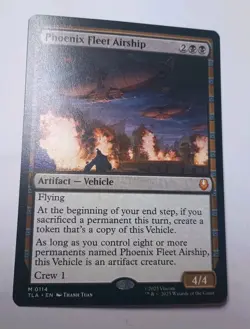 Phoenix Fleet Airship TLA #114 Non-Foil Standard Art NM MTG - Image 1