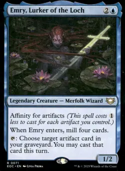 Emry, Lurker of the Loch 71 Commander: Edge of Eternities NM - Image 1